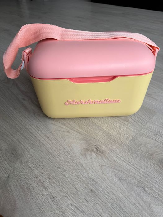 Caixa térmica portátil Marshmallow para praia