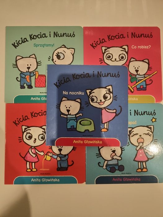 Książeczki kicia kocia