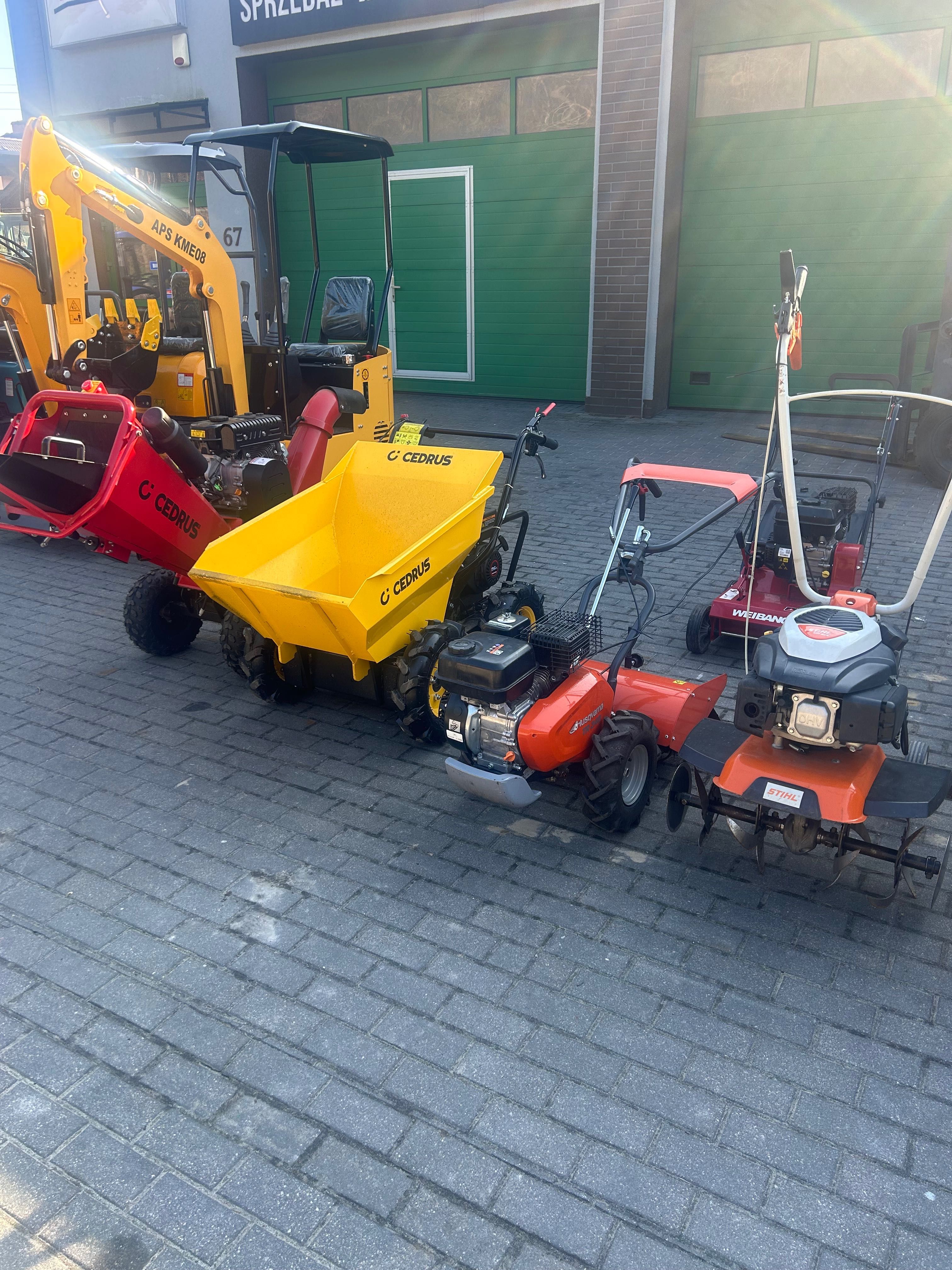 Wynajem Glebogryzarki Husqvarna