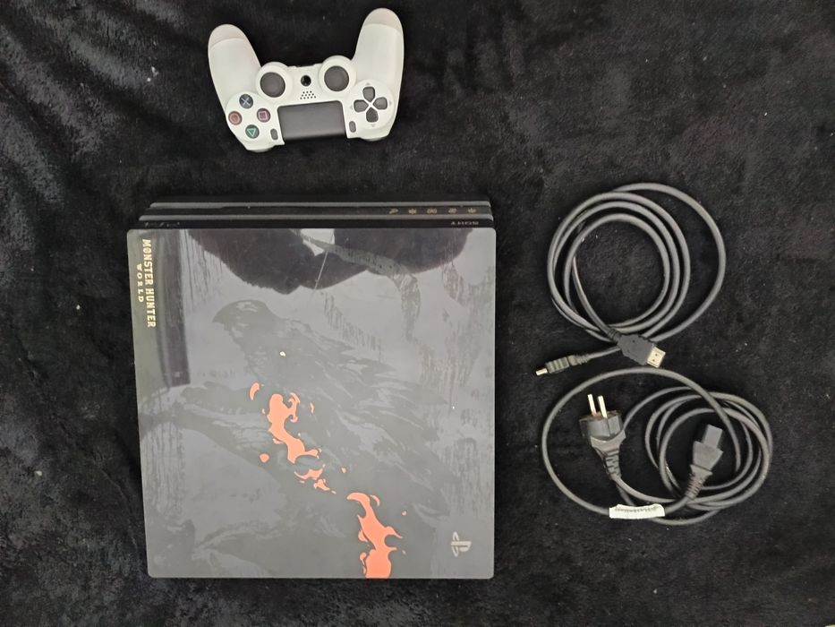 Playstation 4 Pro versão limitada Monster Hunter