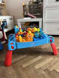 Конструктор столик fisher price mega block