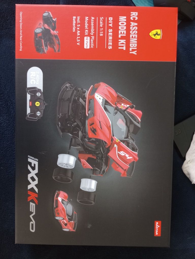 Nowy Rastar Model ferrari fxx K Evo / zdalne sterowanie / skala 1:18