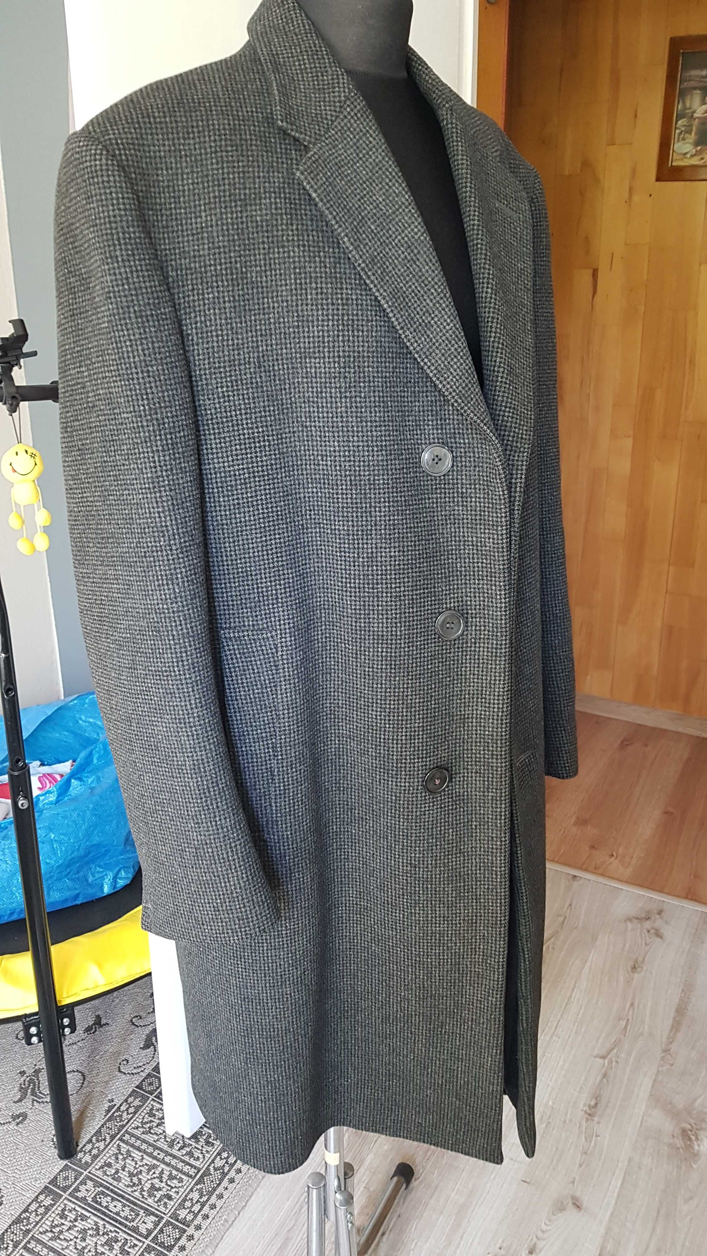 Płaszcz męski zimowy stylowy r. 54(XL)