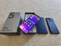 OPPO FIND X5 PRO+ folia i etui, stan idealny.