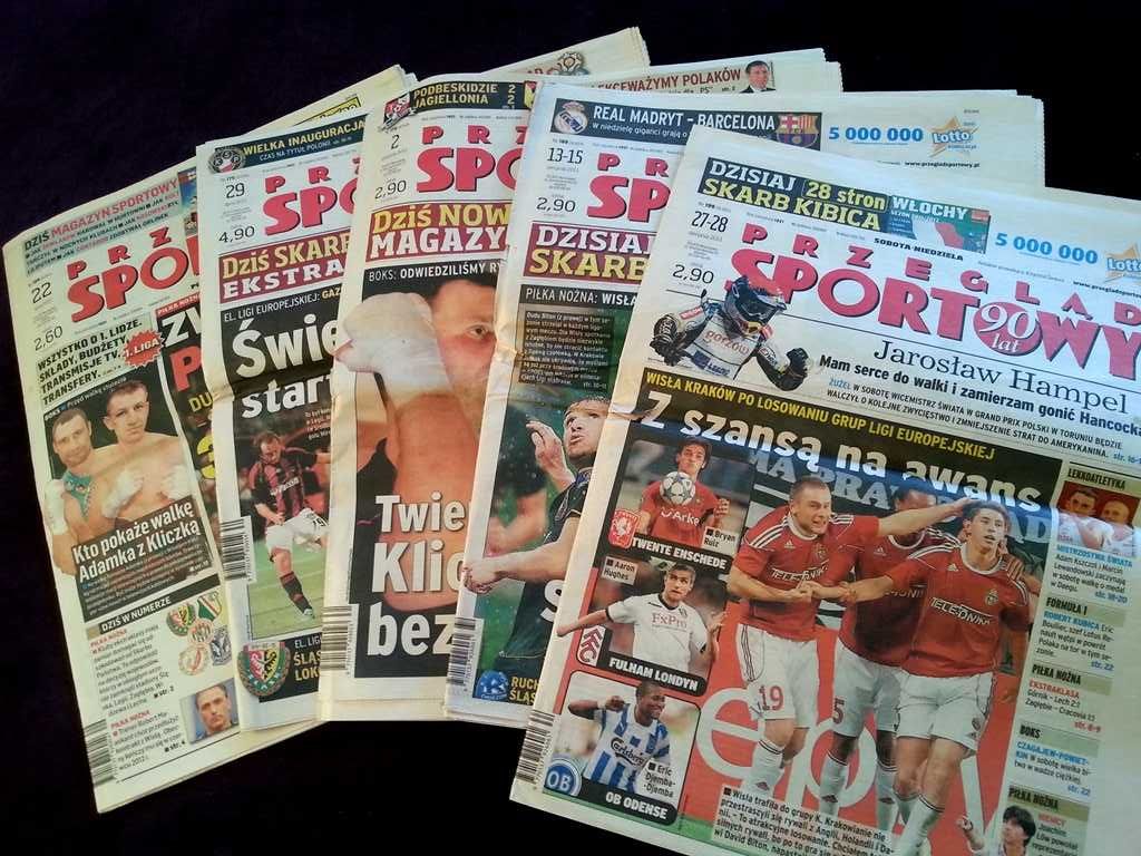 Przegląd Sportowy - archiwalne czasopisma z 2011 r. sport