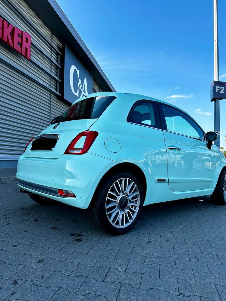 FIAT 500 1.2 benzyna 2016 mały przebieg bogate wyposażenie półskóry