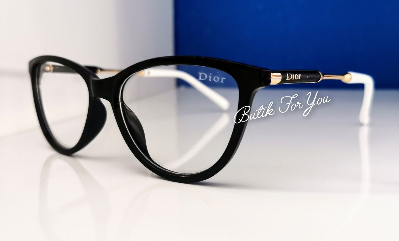 Okulary oprawki damskie zerówki Christian Dior