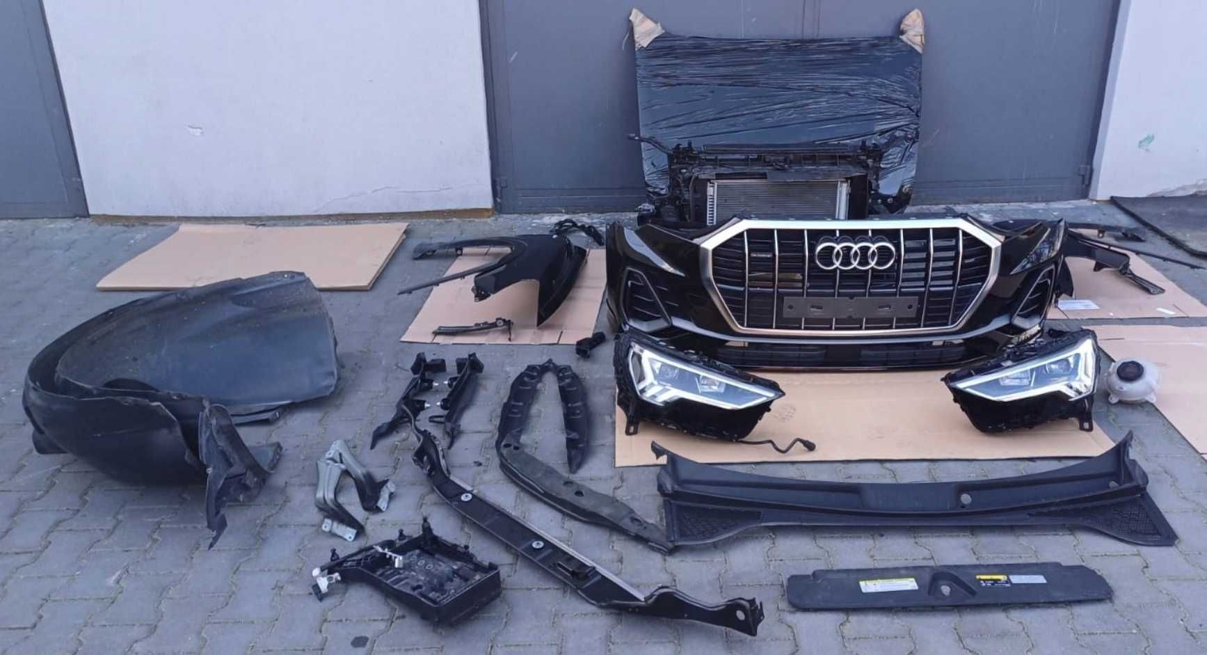 Бампер крыло фары капот комплект Audi Q3 8U 83A USA Разборка
