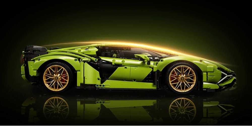 Lamborghini Sian 1:14 Oryginalny BOX 1280pcs+ Car Auto Fura