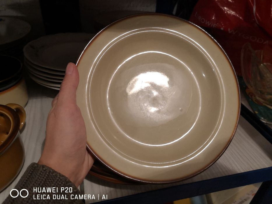 Talerze pruszków PRL