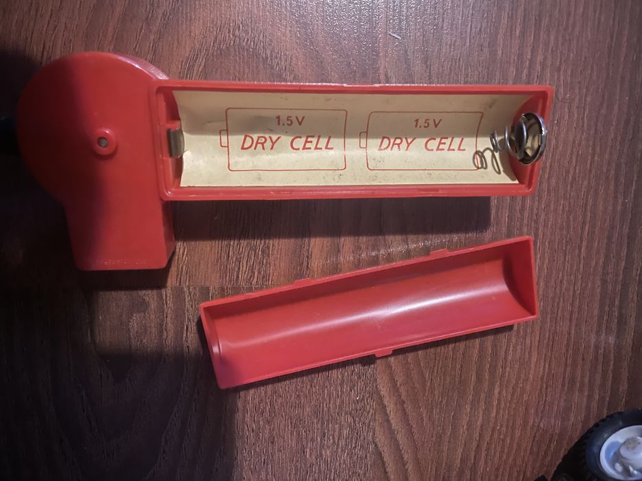 Stara zabawka Sztaplarka wózek widłowy widlak pudelko prl ddr