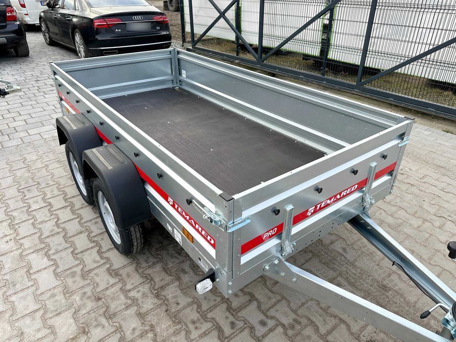 Nowa Przyczepka Samochodowa Temared PRO 2612/2 Przyczepa Dwuosiowa
