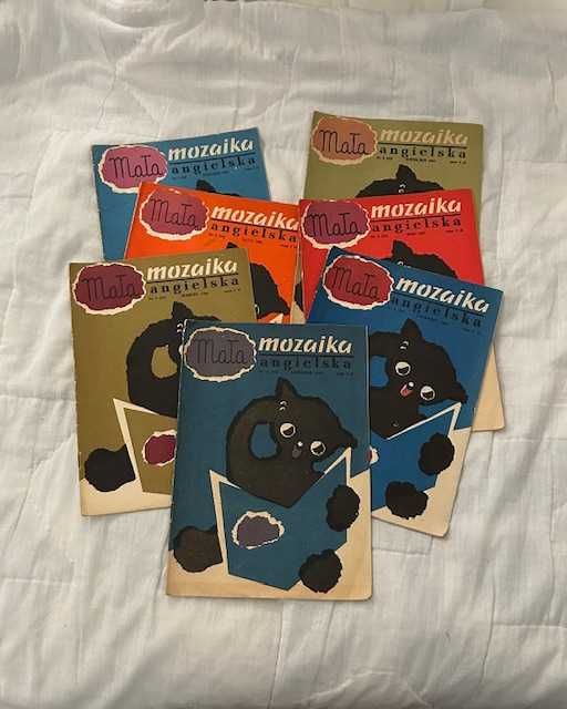 „Mała mozaika angielska ”  nr 1-6/1961;  nr 11/1962