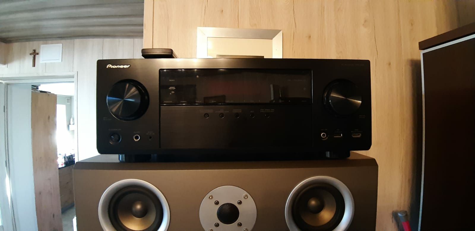 Kino domowe Pioneer AV RECEIVER VSX-528 - zestaw kolumn AKIRA BK-166