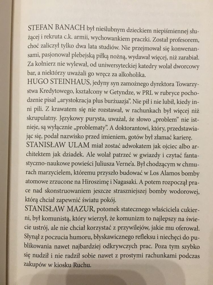 Genialni. Lwowska szkoła matematyczna + Matematyka. Daj się uwieść!