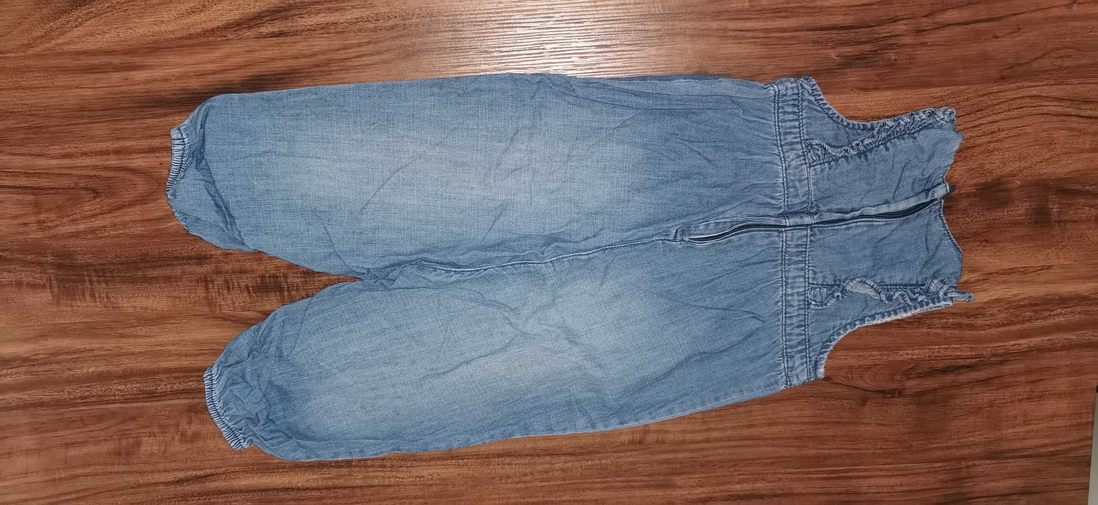 Zestaw 2 par spodni ogrodniczek, rozm. 80-86, H&M