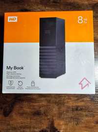 WD My Book HDD 8TB USB 3.0 3,5" (WDBBGB0080HBKEESN)