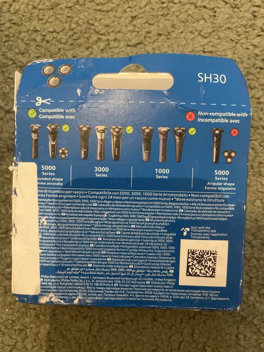 Philips głowica goląca sh30 comfort cut 2209