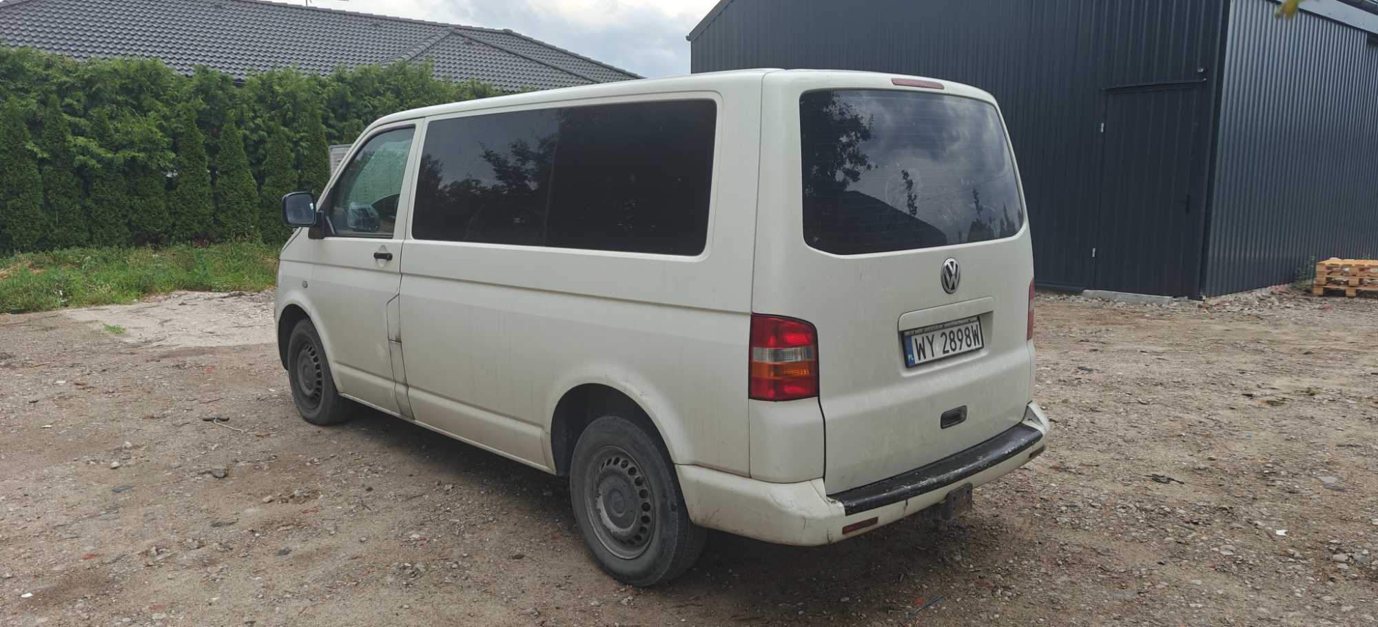 VW transporter 1,9TDI  doka 5 osób