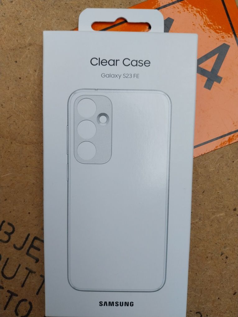 Oryginalne Etui clear case dla Samsung s23fe