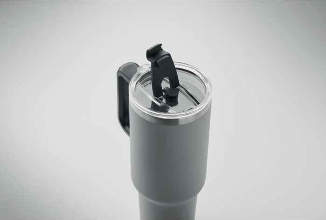 Copo Térmico 1200ml com Palhinha e Pegador