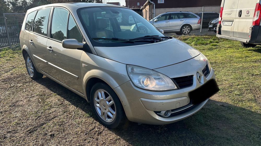 Renault Scenic II lift przod maska zderzak lampa blotnik maska
