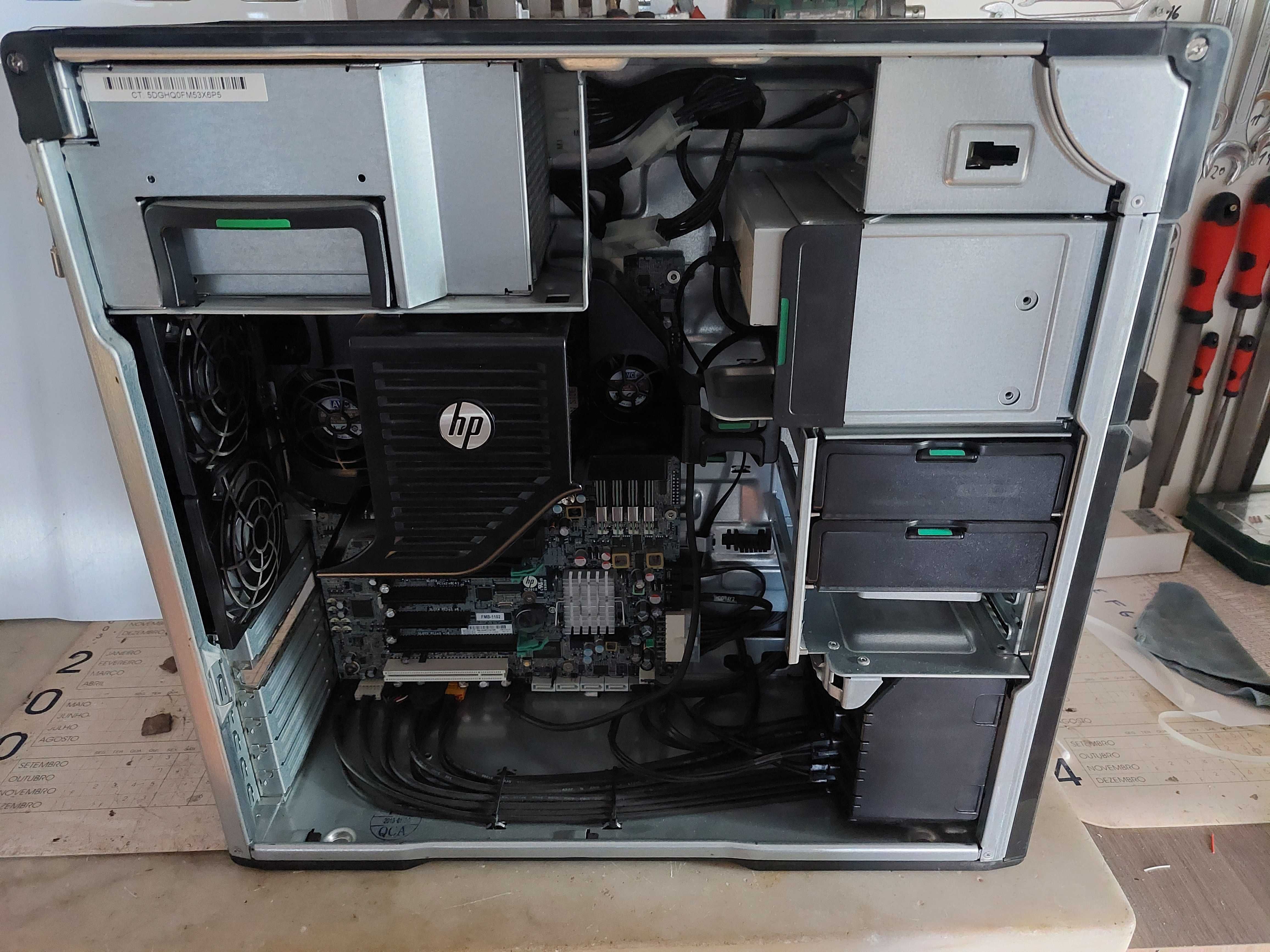 HP Workstation Z620 XEON E5-2640 2.50GHz  16GB 500GB