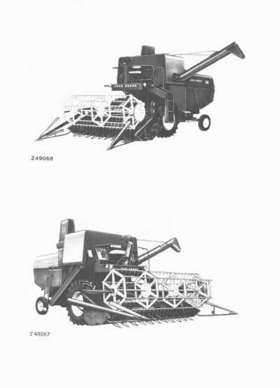 JOHN DEERE 530,630 kombajn katalog części