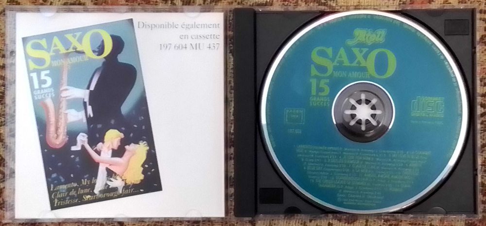 SAXO Mon Amour. 15 Grands Succes