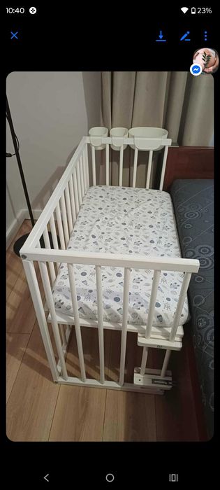 Dostawka łóżeczko dziecięce