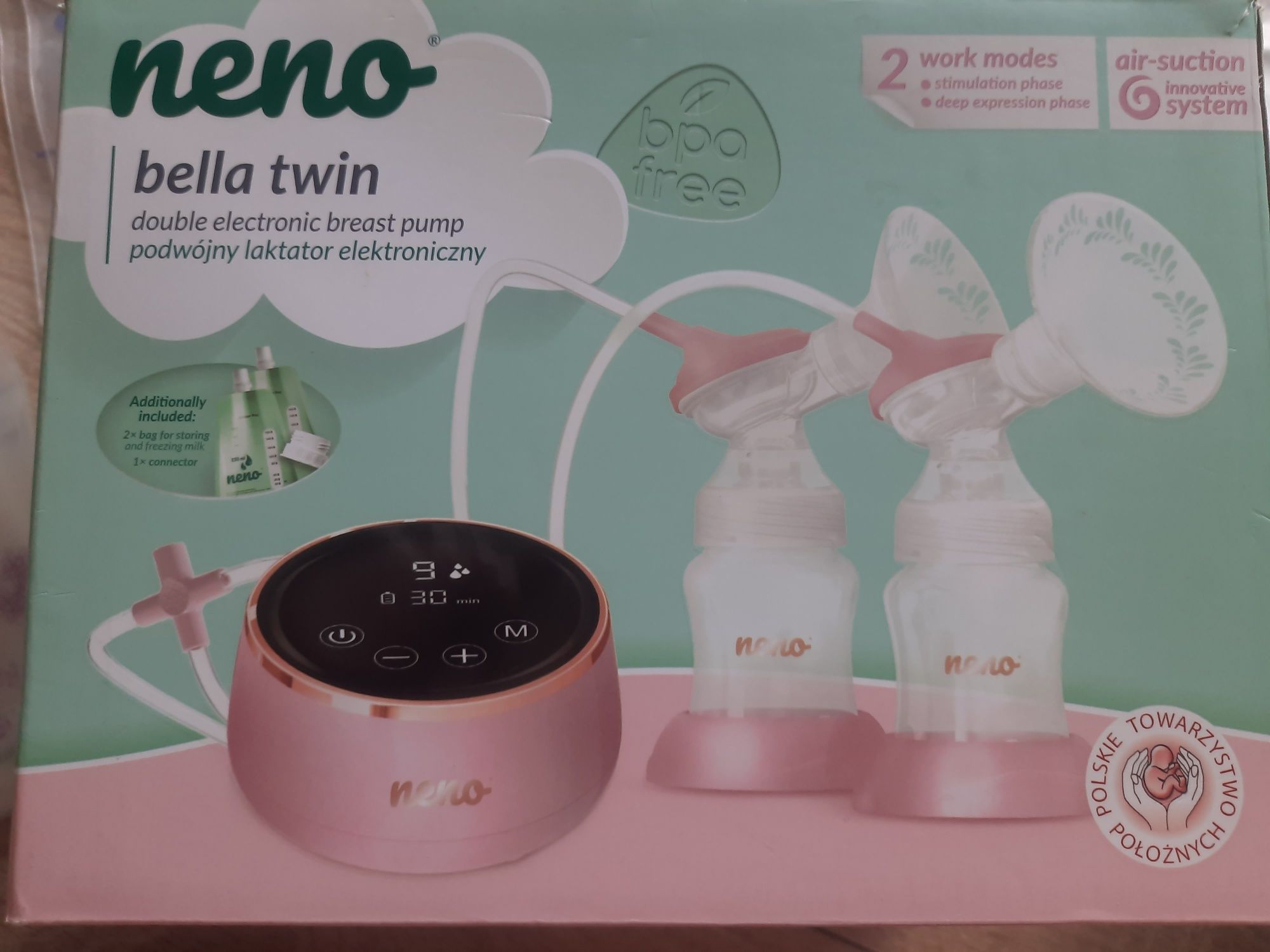 Laktator NENO Bella Twin + gratisy