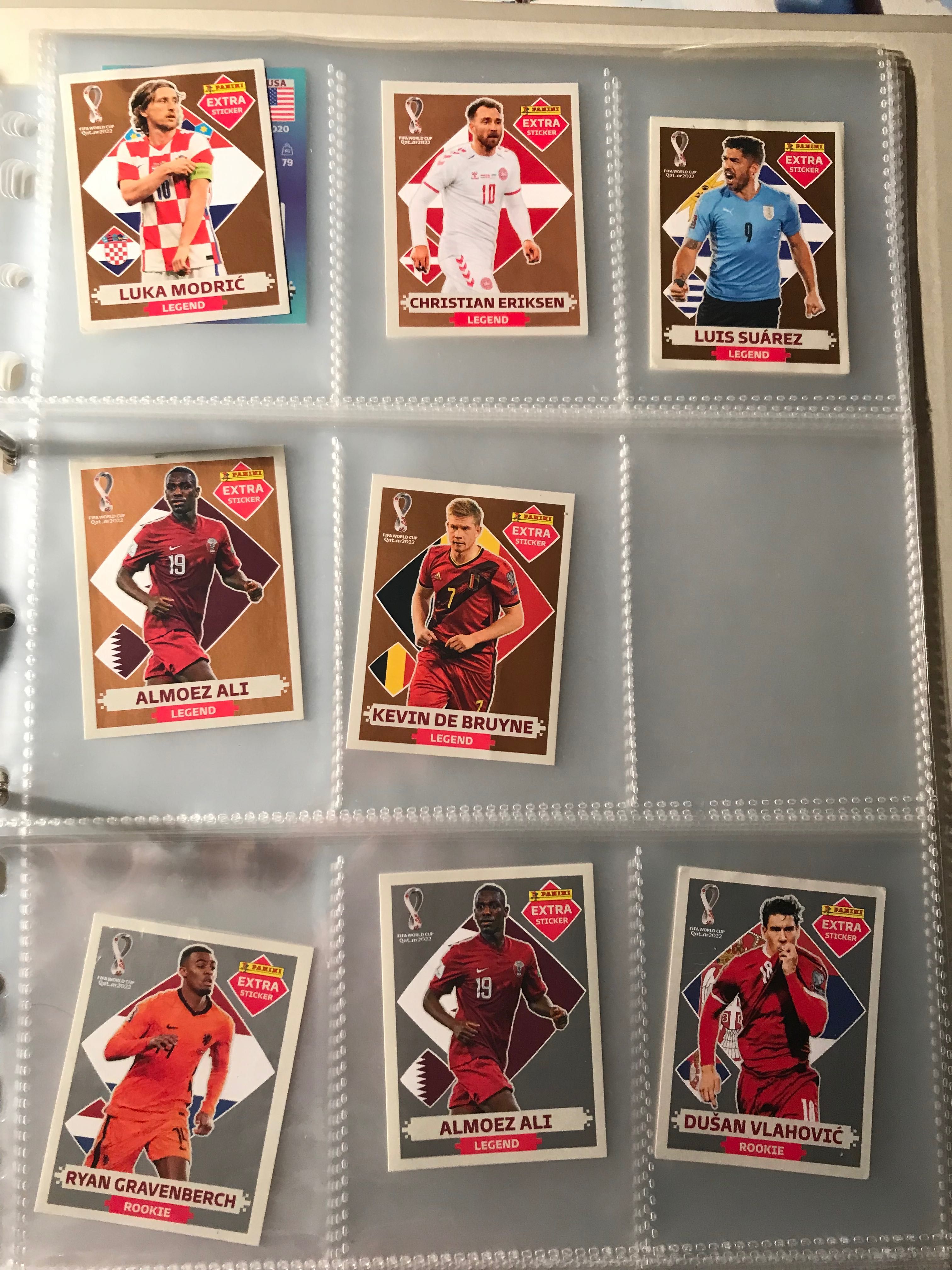 Qatar 2022 extra stickers