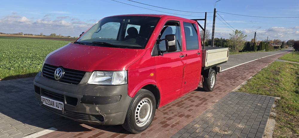 Vw T5 DOKA 1.9TDI 2004r, 6 osobowy