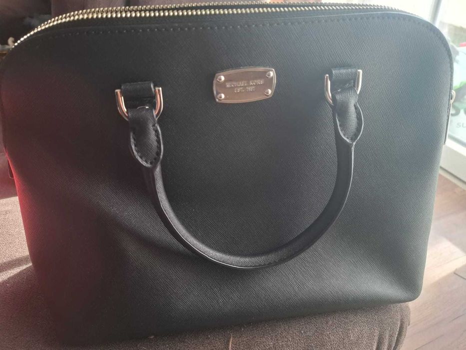 Mala Michael Kors Original – Nova, Pele Saffiano, Preto