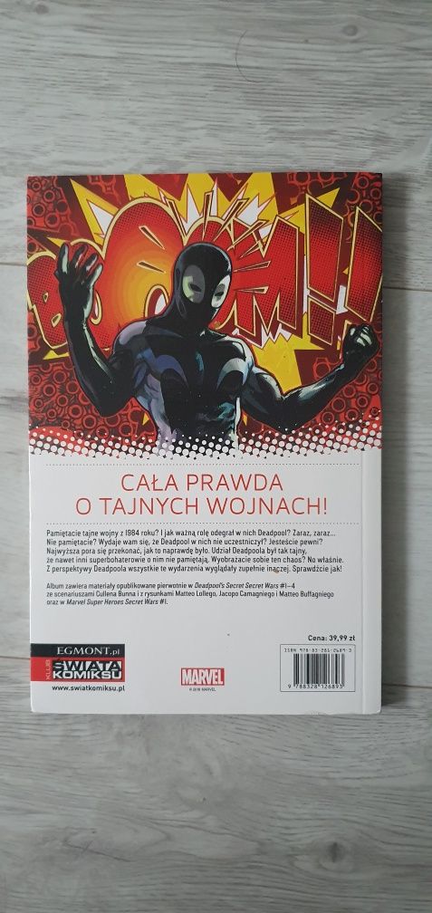 Komiks Tajne tajne wojny Deapoola