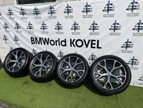 Диски BMW R21 741M разноширокие X5 G05 X6 G06 титани колеса резина
