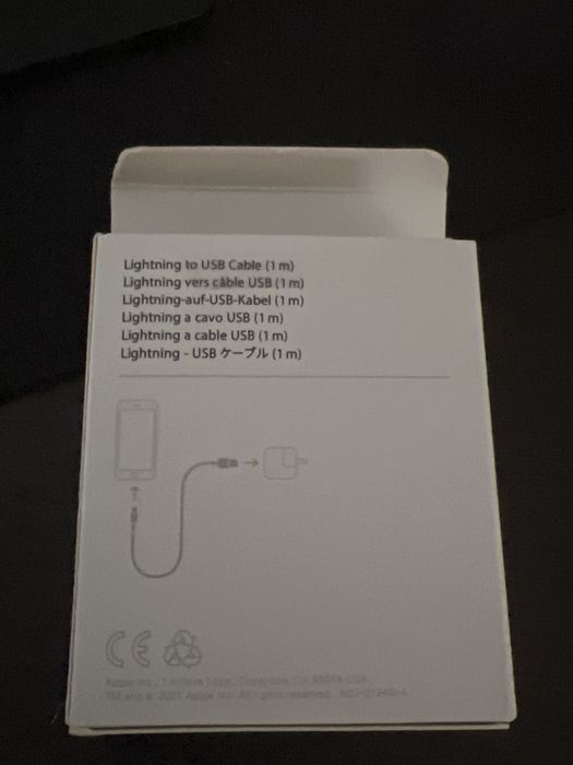Kabel 1m Apple Lighting
