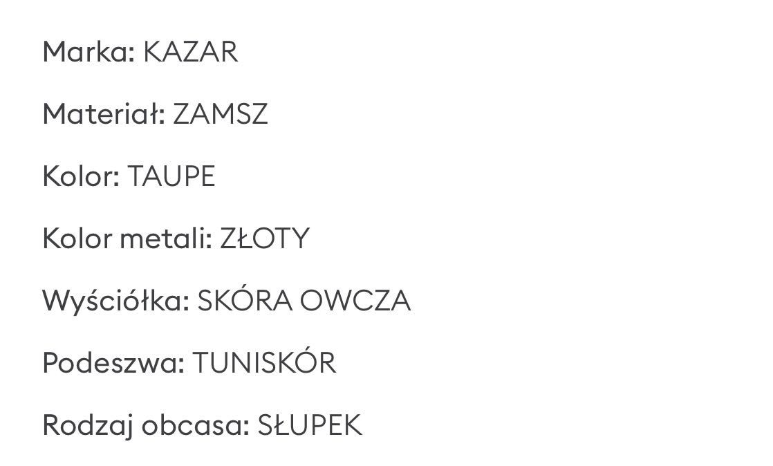 Damskie sandały Kazar