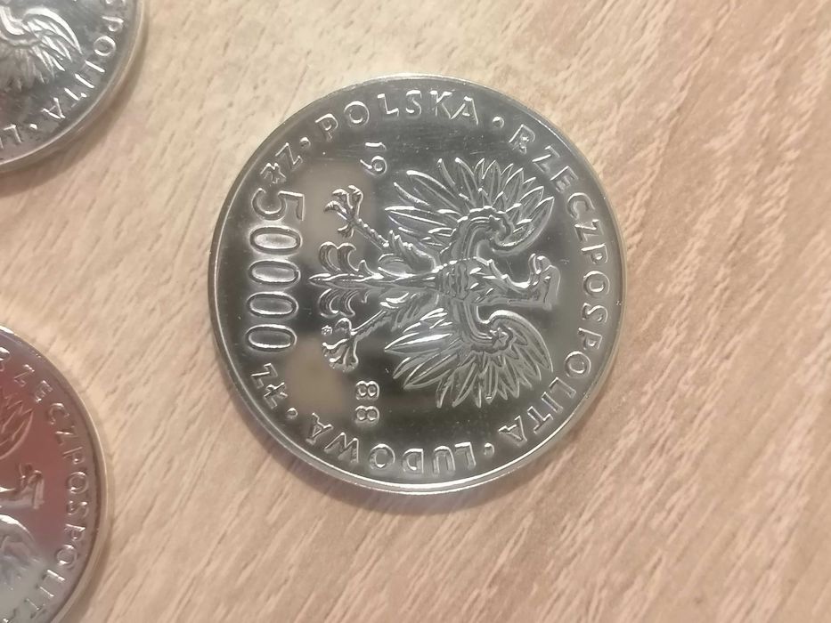 Monety okolicznościowe Józef Piłsudski oraz Jan Paweł II - 3 monety