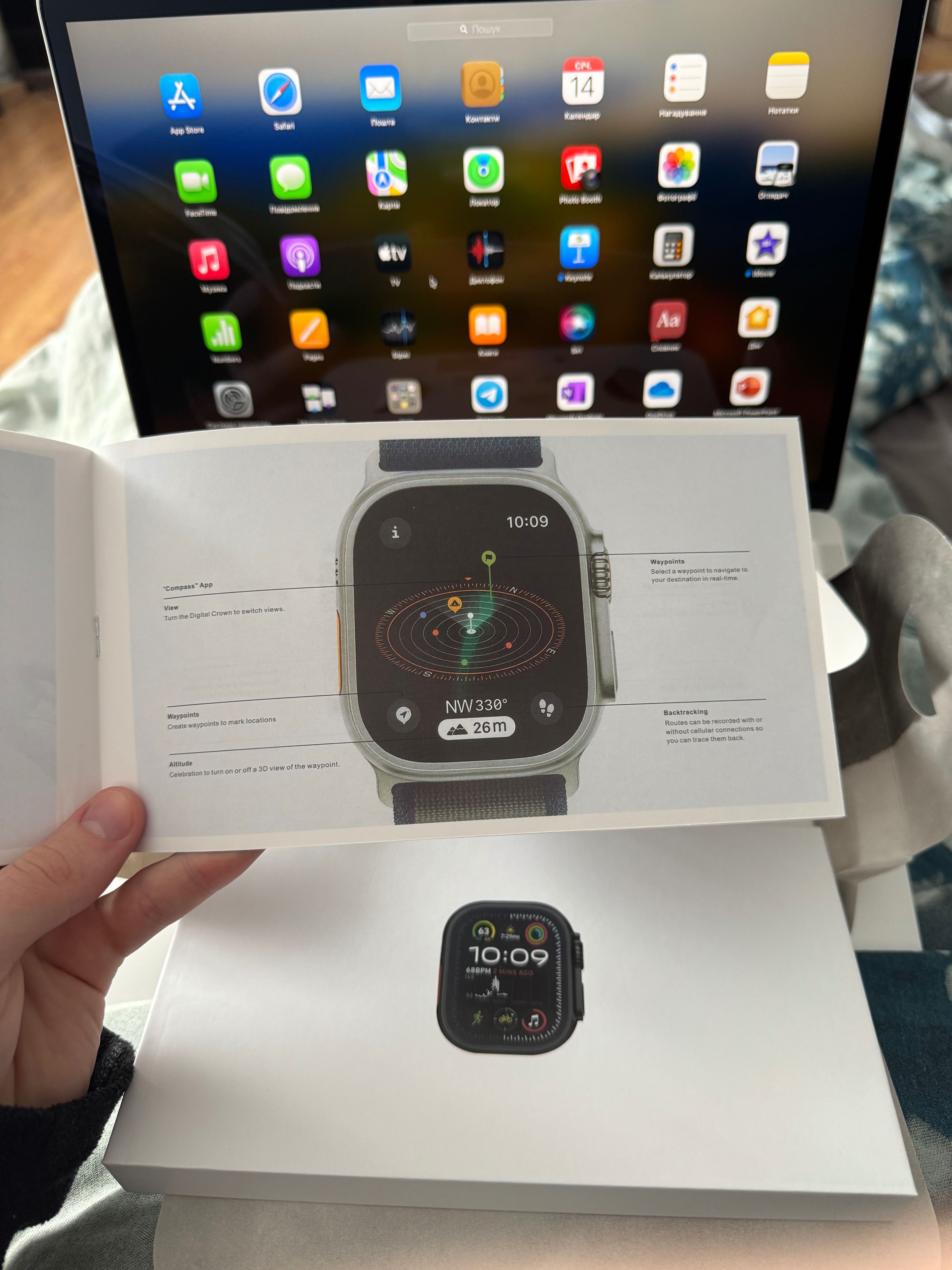 Смарт часы Apple Watch 8 Ultra . Годинник Эпл Вотч 8 Ultra. 41-49 мм.