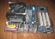 Материнская плата ASRock P4VM800 s478 vga sata