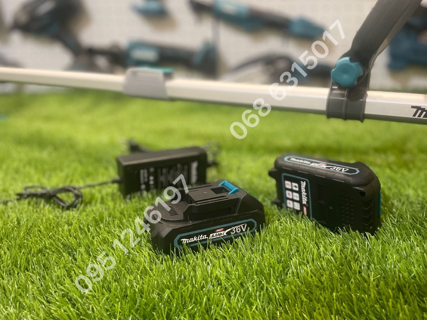 Акумуляторная косилка Триммер Makita DUR230BL 36V кусторез коса с АКБ