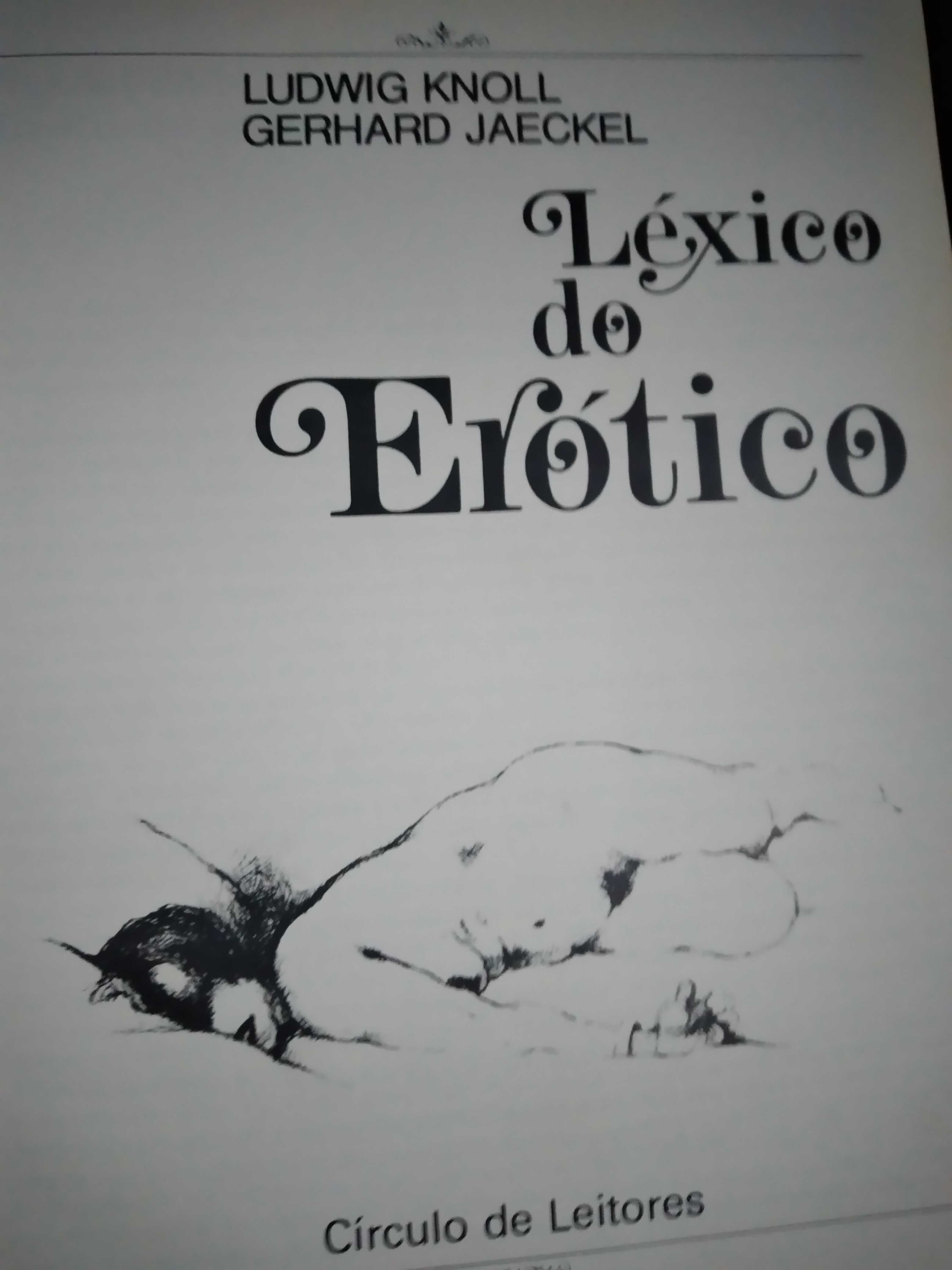 LÉXICO DO ERÓTICO - de Ludwig Knoll e Gerhard Jaeckel