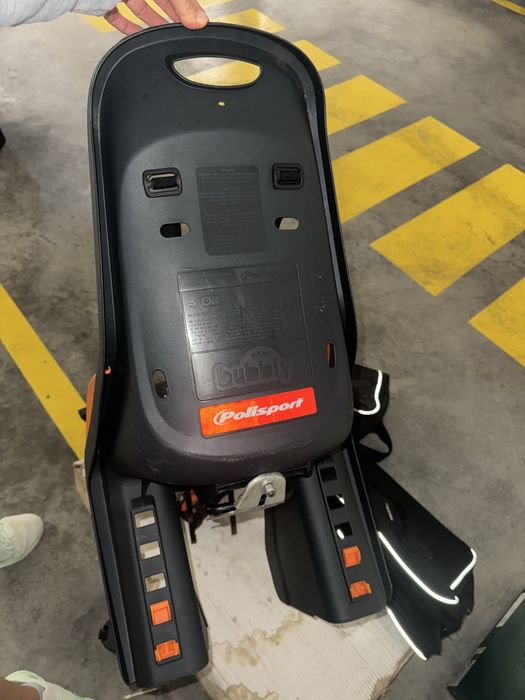 Cadeira de criança para bicicleta, até 25 kg