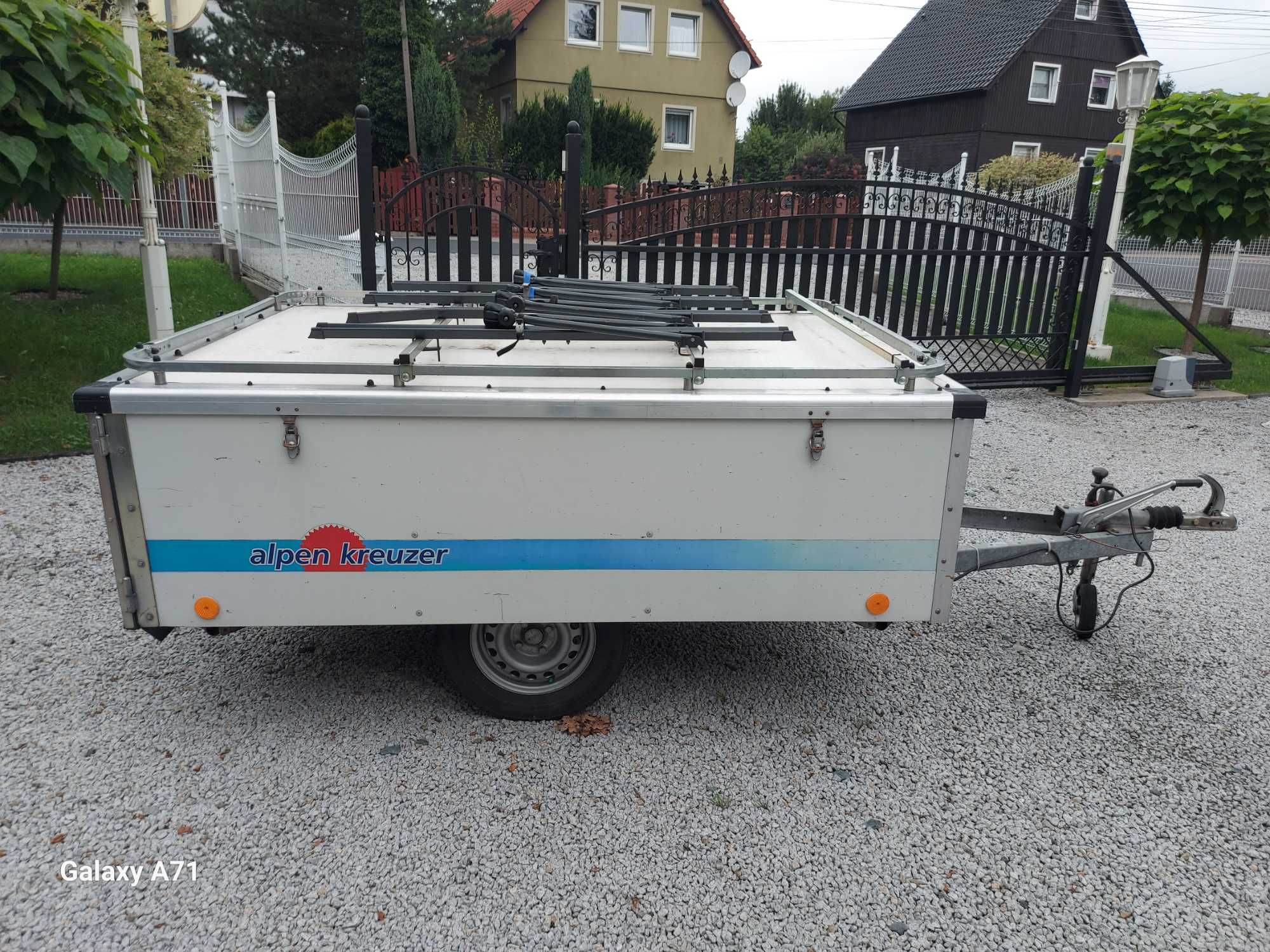 Przyczepka samochodowa STEMA WZA 650-650kg,2140x1450x570mm