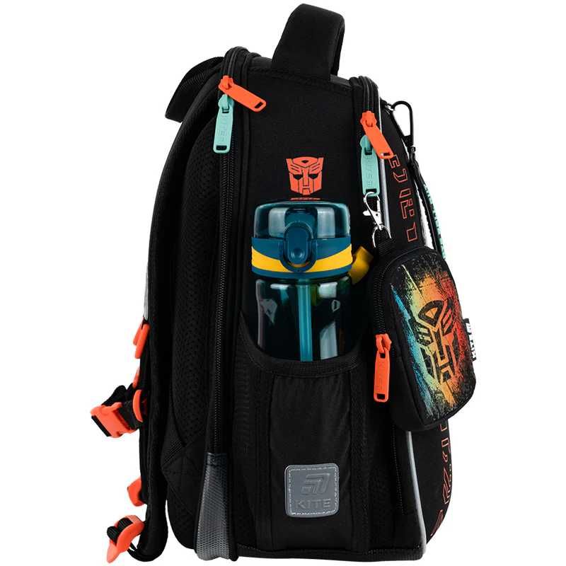 Рюкзак шкільний каркасний + пенал + папка Kite Education Transformers