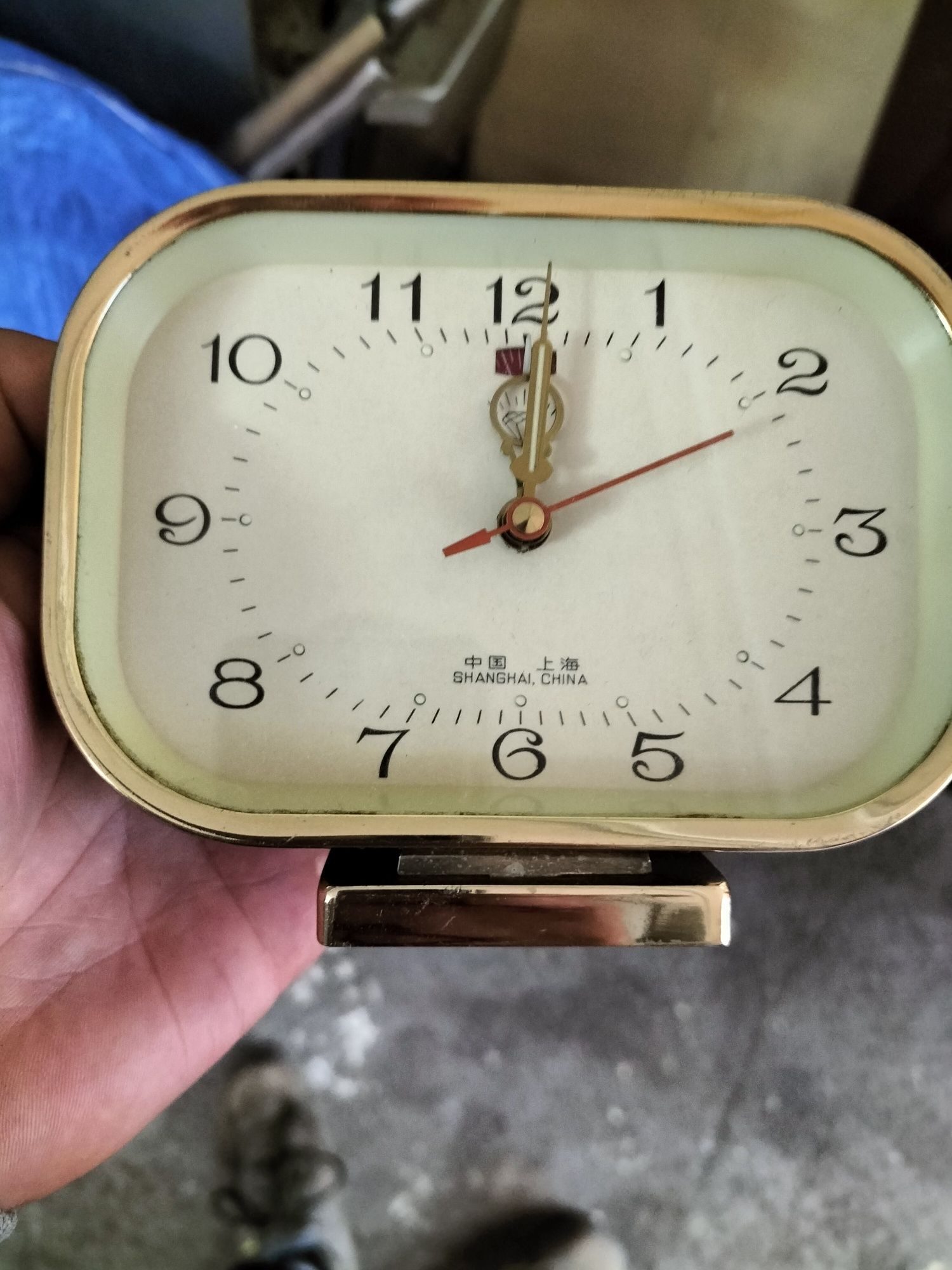 Budzik ze świata prl-u 60 s zegar budzik vintage retro budzik