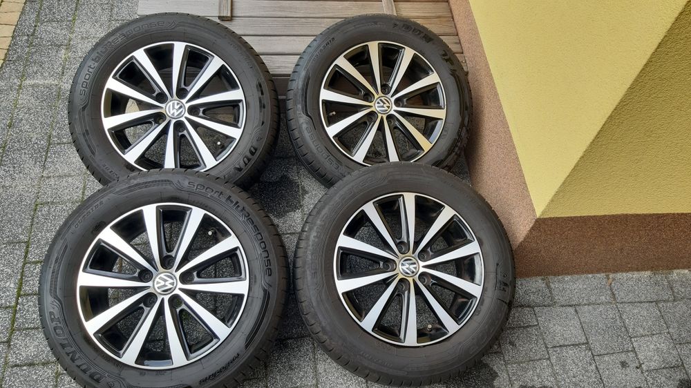 Felgi z oponami VW 195/65/15 5x112 ET40 6J