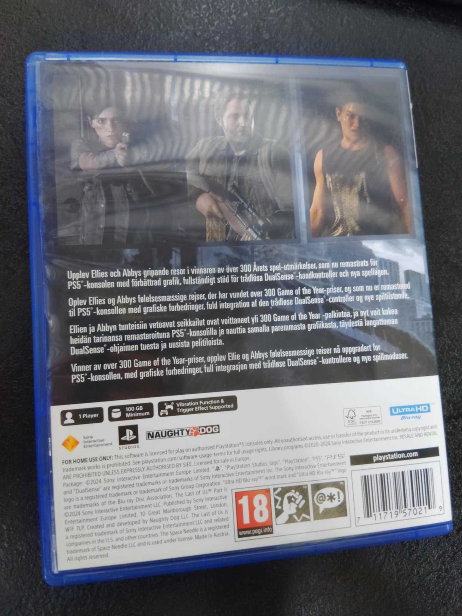 The Last of Us Part 2 Remastered PS5 mówią po Polsku w grze