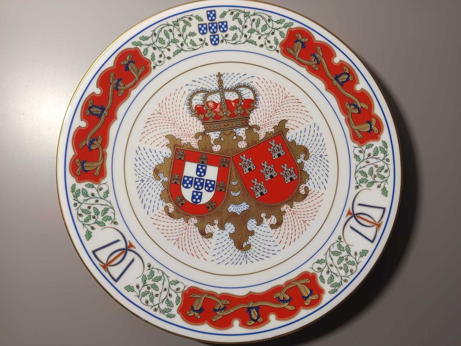 Prato Comemorativo — Casamento de D. Duarte & D. Isabel Herédia (1995)